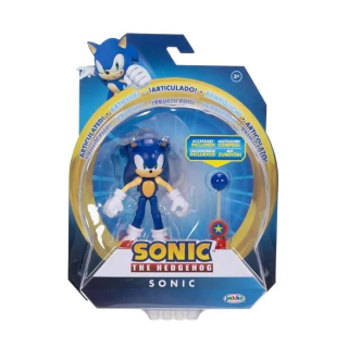 Boneco Articulado Sonic de 9cm e Checkpoint Sunny 4224