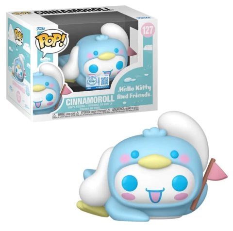 Boneco Funko Pop Exclusivo Sanrio Cinnamoroll como Pinguim 127