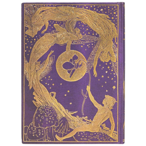 Caderno Paperblanks 18x13cm Pautado Lang's Fairy Violet Fairy 6512-8