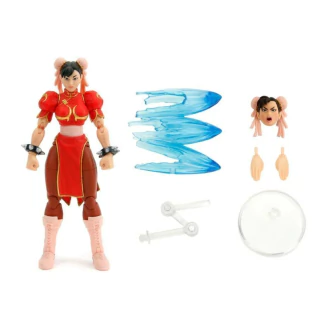 Chun - Li ( Palyer 2 ) Street Fighter II Ultra Jada Toys 34215