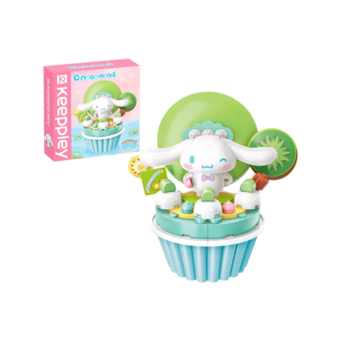 Bloco De montar Cupcake De Kiwi Cinnamoroll Keeppley K20815