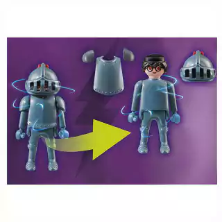 Playmobil Scooby-Doo Aventura Com Cavaleiro Negro 70709 Sunny