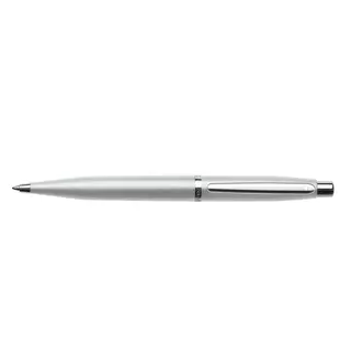 Caneta Esferográfica Sheaffer Vfm Cinza Com Clip Cromado E2940051