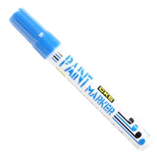 Marcador Permanente CKS Paint Marker Azul