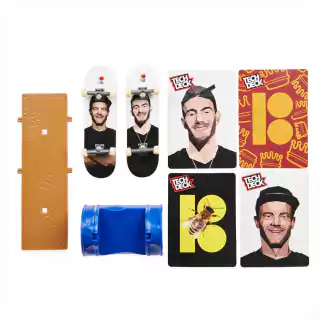 Tech Deck Kit 2 Skate De Dedo com Obstáculo PlanB 2893 Sunny Spin Master