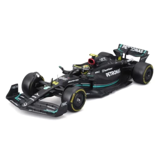 Mercedes AMG W14 E Performance Lewis Hamilton #44 Kit em Metal p/ Montar Formula 1 2023 - 1/24 Bburago 28510