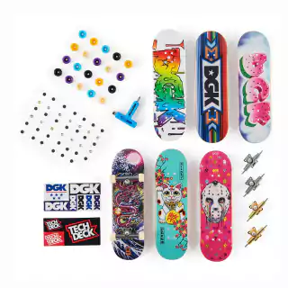 Tech Deck Sk8Shop Pack Com 6 Skate De Dedo Dgk 2892 Spin Master Sunny