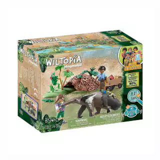 Playmobil Cuidados Com Tamanduá Wiltopia 71012 Sunny Amazônia