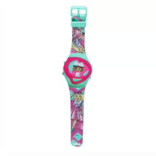 Relógio Digital Com Cofrinho Barbie F00623 Fun