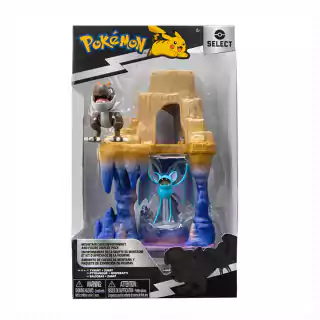 Pokemon Playset 15cm Caverna Com Tyrunt e Zubat 3283 Jazwares Sunny