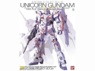 Unicorn Gundam Ver KA - MG 1/100 Model Kit Gundam - Bandai