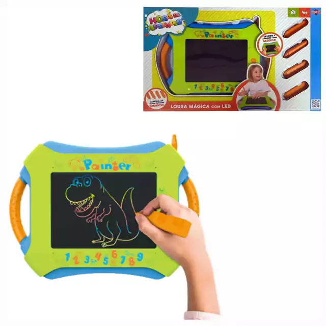 Lousa Mágica Com LED Verde 42987 Toyng Lousa Mágica Com LED Verde 42987 Toyng
