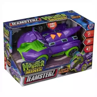 Carro Cobra Monster Minis Teamsterz Com Luz e Som F01116 Fun