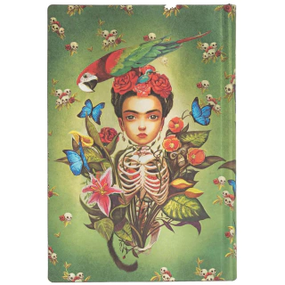 Caderno Paperblanks 14x9,5cm Pautado Esprit Lacombe Frida 65326