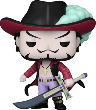 Boneco Funko Pop One Piece Dracule Mihawk Edição Especial 1521