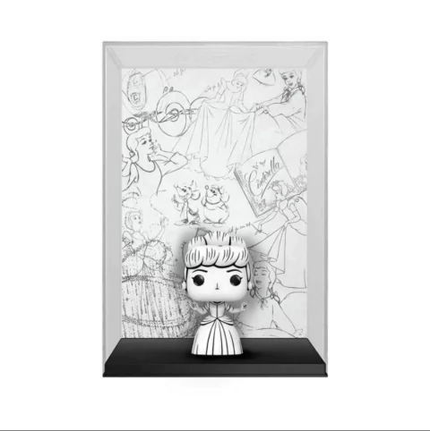 Boneco Funko Pop! Art Cover Disney Esboços Cinderela 1523