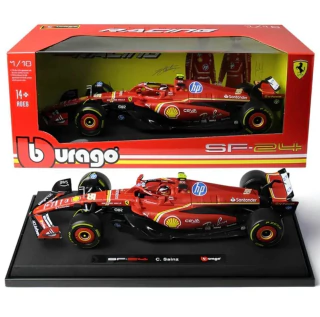 Bburago Formula Racing Ferrari SF-24 #16 (Leclerc) 1/18 16815