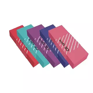 Kit Com 3 Borrachas Coloridas Spiro Cis 8698