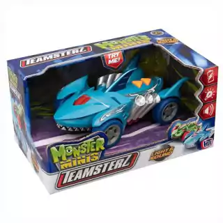 Carro Tubarão Monster Minis Teamsterz Com Luz e Som F01124 Fun