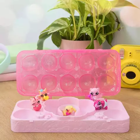 Hatchimals Alive Pack Com 5 Ovos Surpresa Ranbow Splash 4002 Sunny