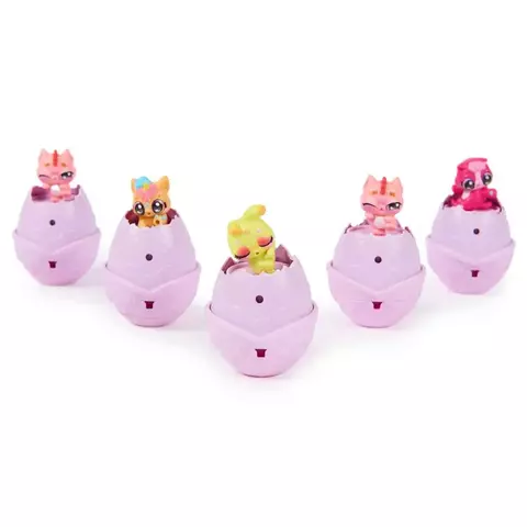 Hatchimals Alive Pack Com 5 Ovos Surpresa Ranbow Splash 4002 Sunny
