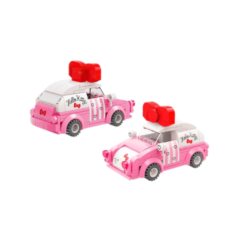 Bloco De Montar Mini Carro Hello Kitty Keeppley K20805