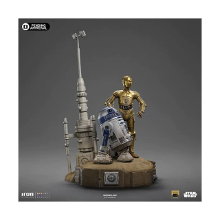 C-3PO and R2-D2 Deluxe - 1/10 Art Scale - Star Wars - Iron Studios - comprar online