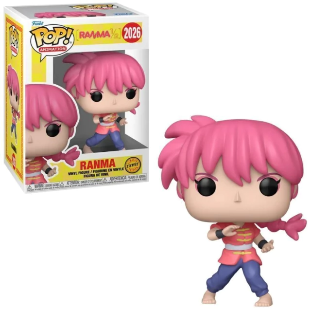 Boneco Funko Pop Ranma 1/2 Ranma CHASE 2026 Boneco Funko Pop Ranma 1/2 Ranma CHASE 2026