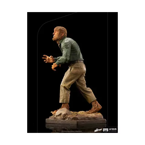 The Wolf Man (VERSÃO REGULAR) - 1/10 Art Scale - Universal Monsters - Iron Studios