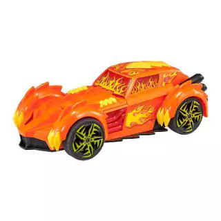 Carro Monster Moverz Teamsterz Laranja Com Luz e Som F01221 Fun