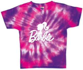 Kit Tie Dye Da Barbie Com Camiseta Tamanho P Fun 87027