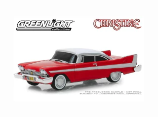 1958 Plymouth Fury Evil Version Christine 1:64 Greenlight 44840B