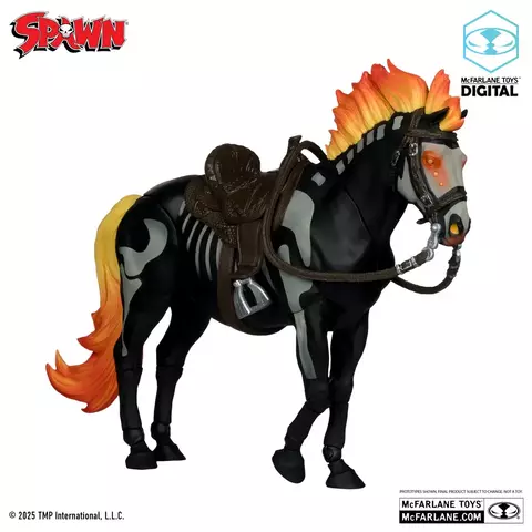 Bloodaxe with Horse 2-Pack (Gold Label) - 7" Action Figure - Spawn: The Dark Ages - McFarlane
