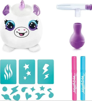 Airbrush Plush Mini Pelúcia Surpresa Para Pintar Fun F0218-5