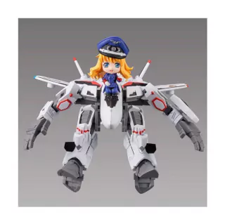 VF-25F Messiah Valkyrie (Alto Use Ver.) & Sheryl Figure Set Tiny Session MacrossFrontier Bandai