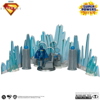 Fortress of Solitude With Robot DC Super Powers: Superman Movie Mcfarlane