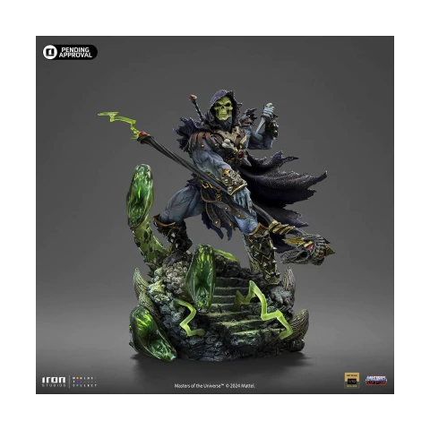 Skeletor Unleashed Deluxe - 1/10 Art Scale - Masters of the Universe - Iron Studios