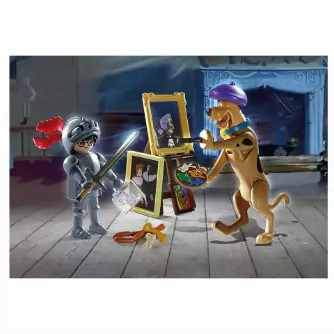 Playmobil Scooby-Doo Aventura Com Cavaleiro Negro 70709 Sunny