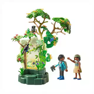 Playmobil Floresta Tropical Luz Noturna Wiltopia 71009 Sunny