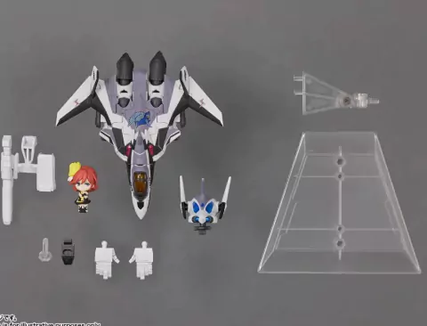 VF-31F Siegried Messer Ihlefeld Use With Kaname Buccaneer Macross F. Tiny Session Bandai