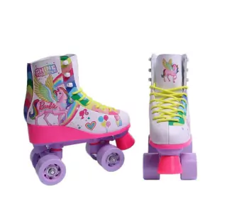 Barbie Patins 04 Rodas Tamanho 33/34 Fun F0165-4