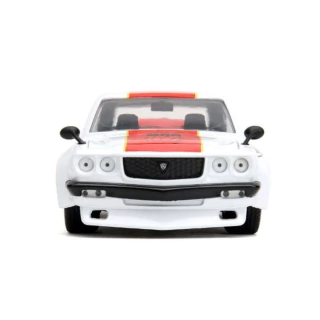 Saitama & Mazda RX-3 1974 One Punch Man 1:24 Jada 33688