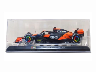 McLaren MCL38 Oscar Piastri #81 Miami GP Formula 1 2024 McLaren Formula 1 Team 1/24 Bburago 28033