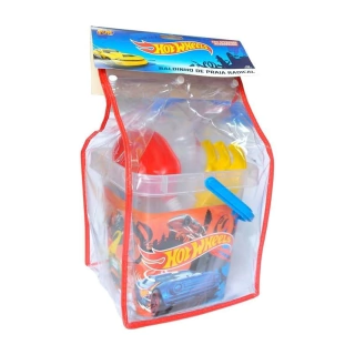 Hot Wheels Baldinho De Praia Radical Com Acessórios 82746 Fun