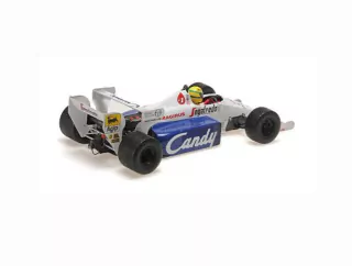 Toleman Hard TG184 Ayrton Senna 2nd Mônaco Minichamps 1/18 ( 540843819 )