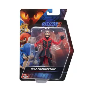 Boneco Articulado Ivo Robotnik de 12cm Sonic 3: O Filme Sunny 4412