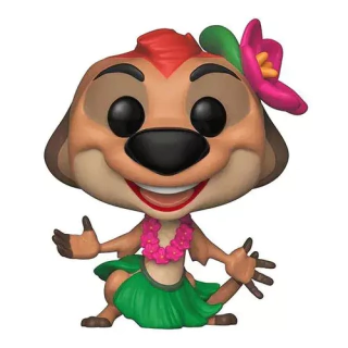 Boneco Funko Pop Disney Luau Timon Rei Leão 500