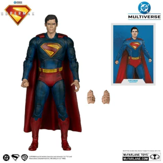 Superman Battle Damage Gold Label Superman Movie 7 Scale McFarlane
