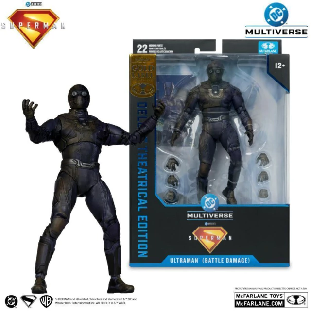 Ultraman (Battle Damage) Gold Label Superman Movie DC 7 Scale McFarlane Ultraman (Battle Damage) Gold Label Superman Movie DC 7 Scale McFarlane