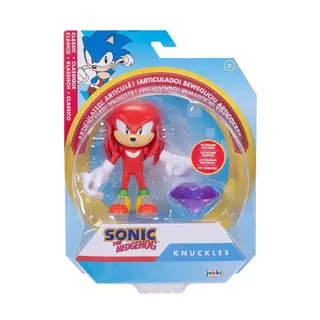 Boneco Articulado Sonic The Hedgehog Knuckles 10 Cm 4553 Sunny